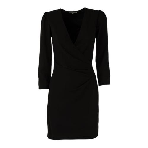 Korte zomerjurk in zwart Patrizia Pepe , Black , Dames