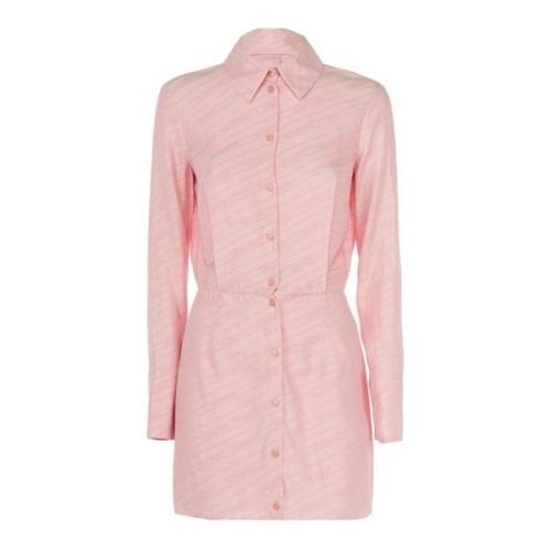 Elegante Zomerjurk Lichtroze Patrizia Pepe , Pink , Dames