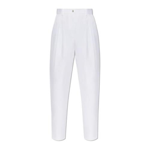 Broek met zakken Dolce & Gabbana , White , Dames