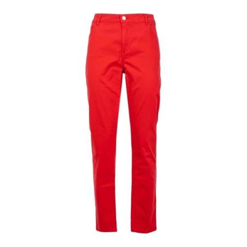 Skinny Rode Broek Outlet Prijs Fracomina , Red , Dames