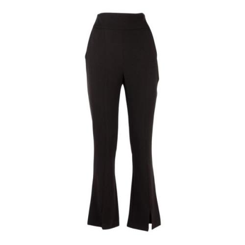 Elegante Zwarte Winter Chino Broek Liu Jo , Black , Dames