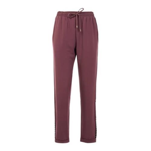 Elegante Sportieve Broek voor Dames Liu Jo , Purple , Dames