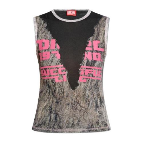 Top T-Melya Diesel , Gray , Dames