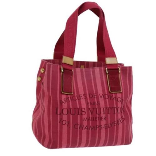 Pre-owned Canvas louis-vuitton-bags Louis Vuitton Vintage , Red , Dame...