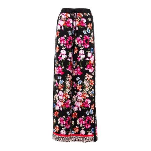 Bloemen Wijde Broek Liu Jo , Multicolor , Dames