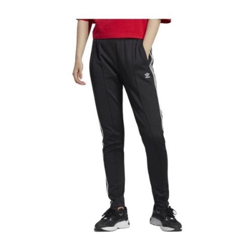 Kleurrijke Track Pants Adidas , Black , Dames