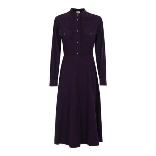 Stijlvolle Jurk MOD 2926 Aspesi , Purple , Dames