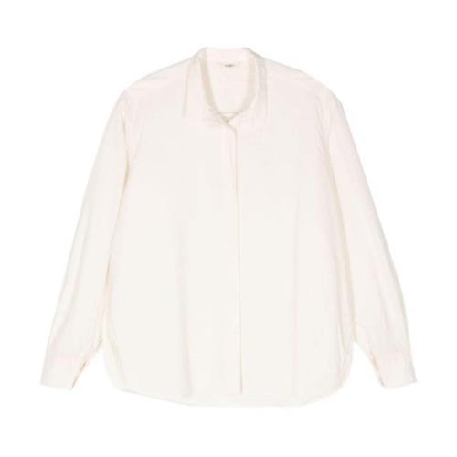 Wit Shirt Bettina Reliëf Katoen Barena Venezia , White , Dames