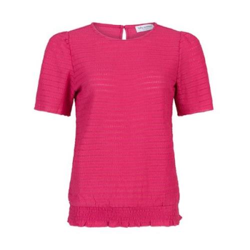 Korte Mouw Top Alexia Lofty Manner , Pink , Dames