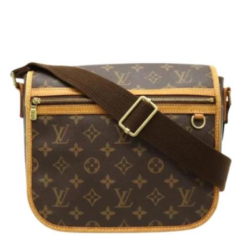 Pre-owned Canvas louis-vuitton-bags Louis Vuitton Vintage , Brown , Da...