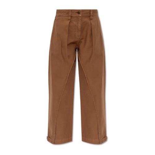 Losse broek JW Anderson , Brown , Dames