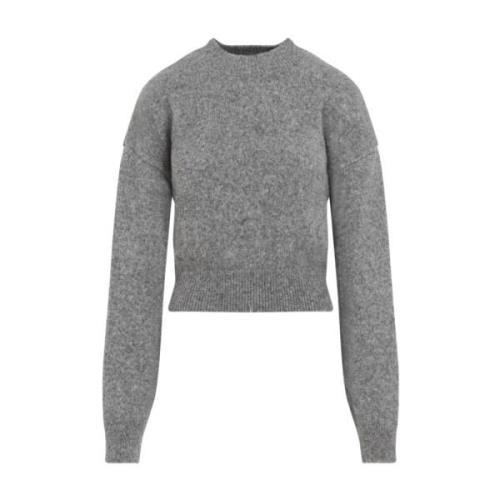 Grijze Gebreide Pullover Trui Jacquemus , Gray , Dames