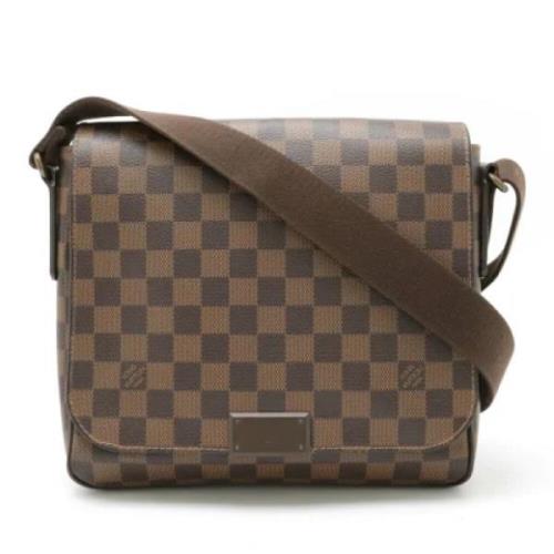 Pre-owned Canvas louis-vuitton-bags Louis Vuitton Vintage , Brown , Da...