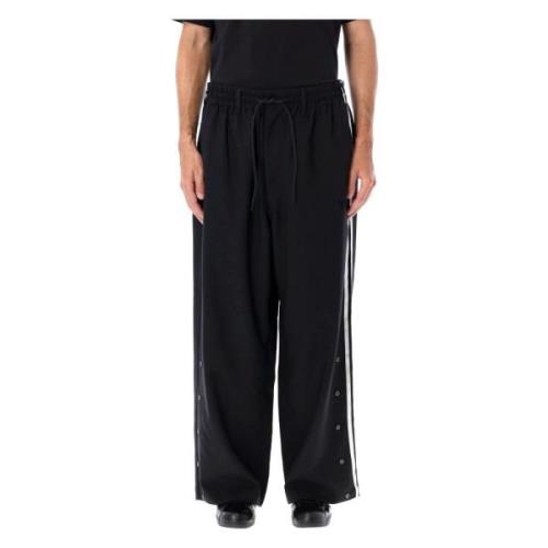 Zwarte Track Pant met 3 Strepen Y-3 , Black , Heren