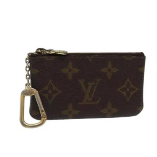 Pre-owned Canvas wallets Louis Vuitton Vintage , Brown , Dames