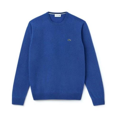 Wollen Wintertruien Lacoste , Blue , Heren