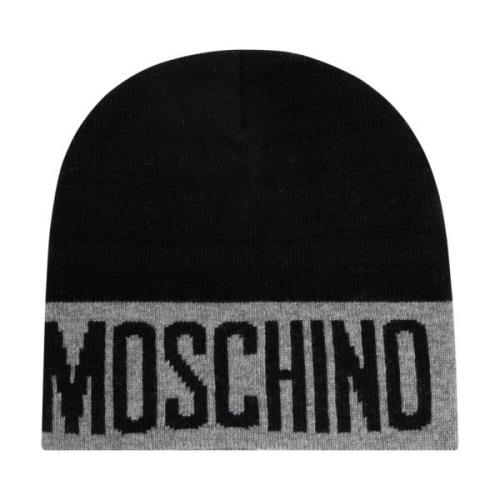 Logo pet Moschino , Black , Unisex