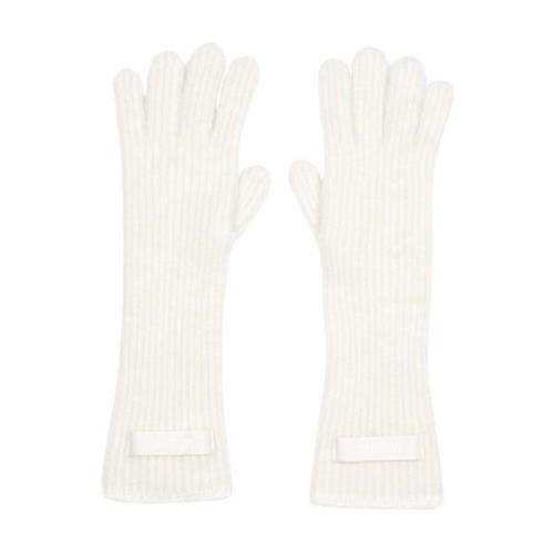 Gros Grain Handschoenen Off White Jacquemus , White , Dames