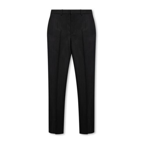 Pinstripe broek Saint Laurent , Black , Heren