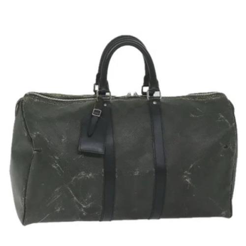 Pre-owned Canvas travel-bags Louis Vuitton Vintage , Black , Dames