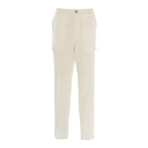 Elegante Zomer Capri Broek Fracomina , White , Dames