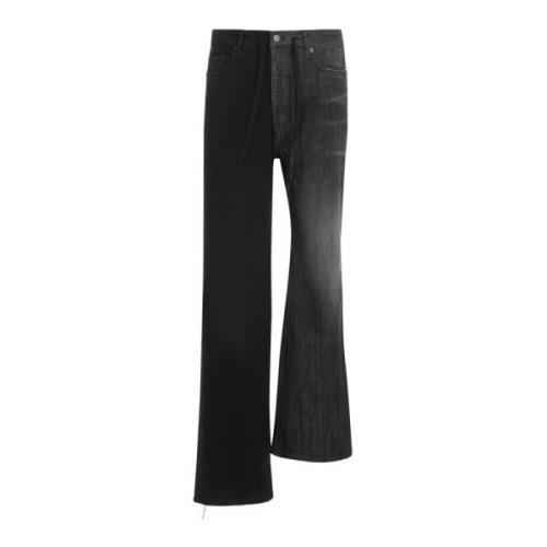 Ring Fifty Fifty Broek Balenciaga , Black , Heren