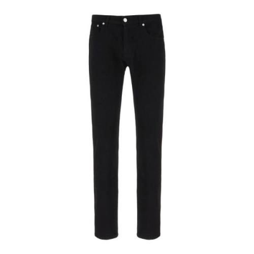 Klassieke Denim Jeans voor dagelijks gebruik Alexander McQueen , Black...