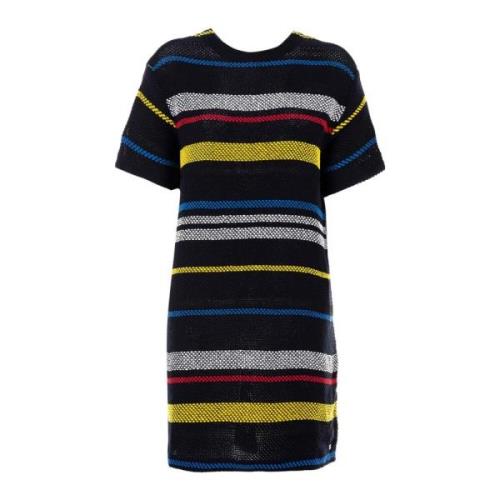 Zwarte Jeans Jurk Katia Lente/Zomer Tommy Hilfiger , Multicolor , Dame...