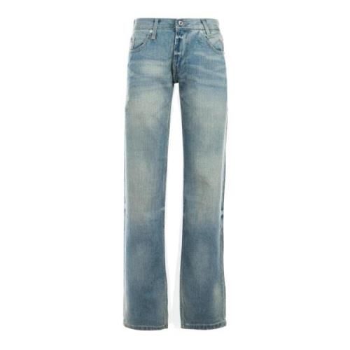 Wijde Jeans voor Vrouwen Tommy Hilfiger , Blue , Dames