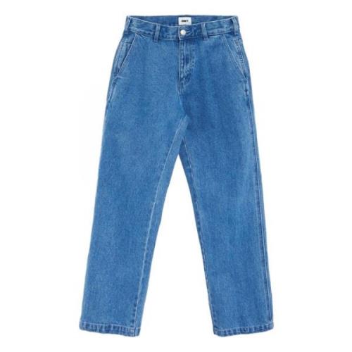 Hardwerk Timmerman Denim Jeans Obey , Blue , Heren