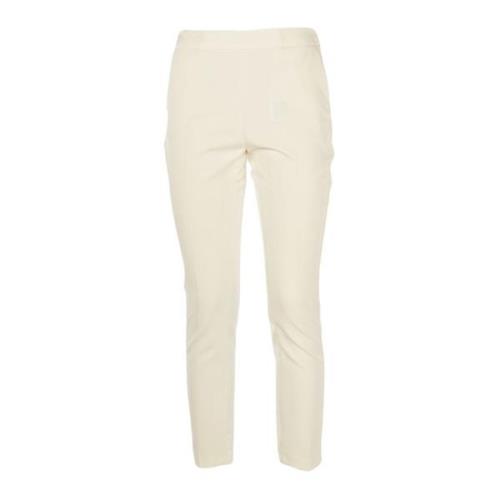 Elegante zomer witte sigarettenbroek Liu Jo , White , Dames