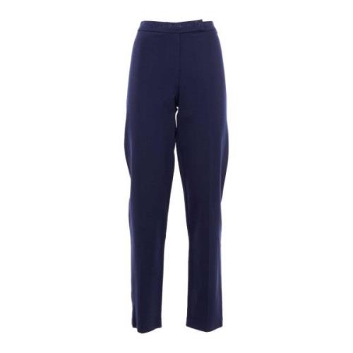 Blauw Navy Dames Chino Broek Fracomina , Blue , Dames