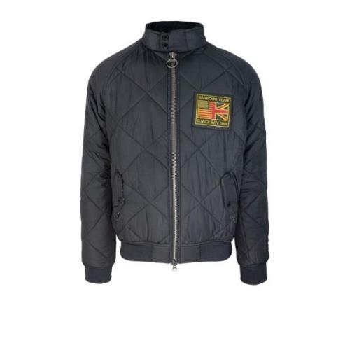 Blauwe Gewatteerde Bomberjas Barbour , Blue , Heren