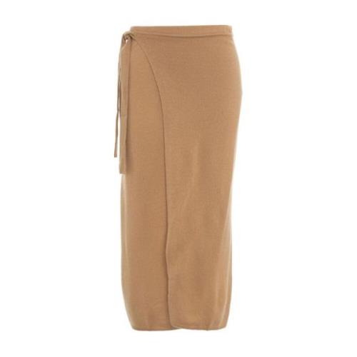 Bruine Rok Aw24 Crush , Brown , Dames