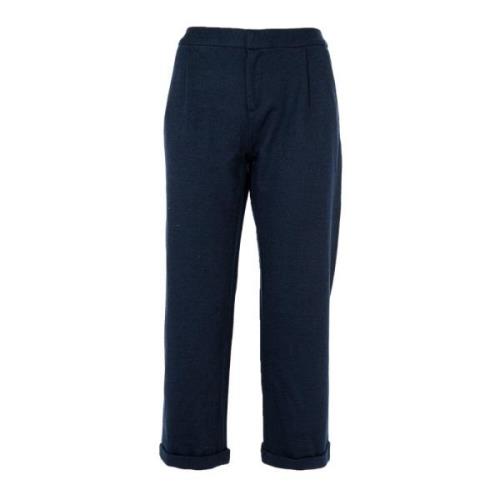 Dames Wollen Broek Blauw Sun68 , Blue , Dames