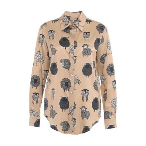 Beige Shirts Aw24 Himon's , Multicolor , Dames