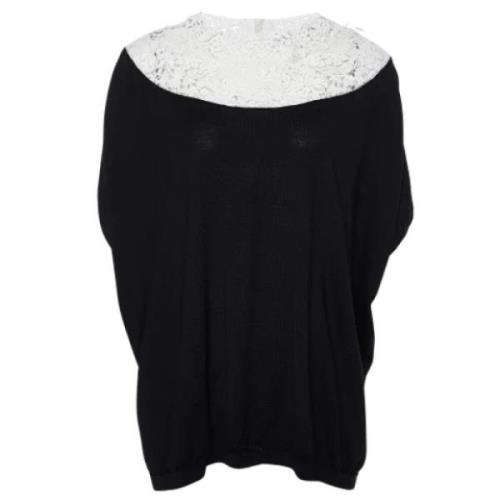 Pre-owned Knit tops Valentino Vintage , Black , Dames