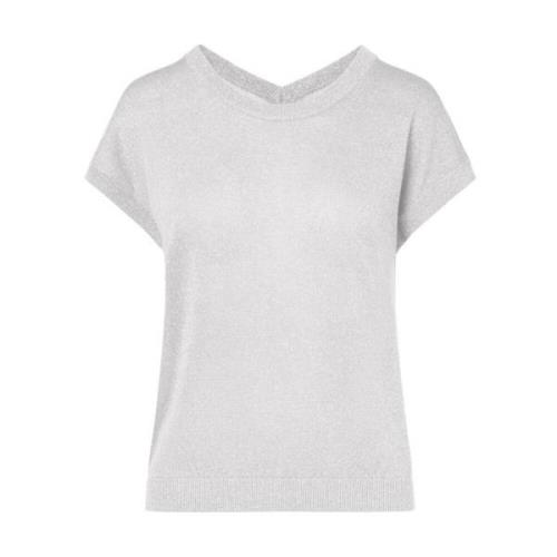 Korte Mouw Top Dion Pullover Beaumont , Gray , Dames