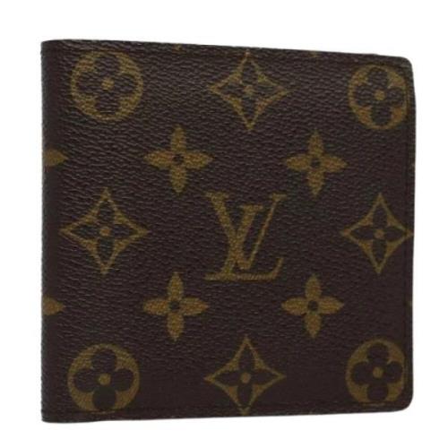 Pre-owned Canvas wallets Louis Vuitton Vintage , Brown , Dames