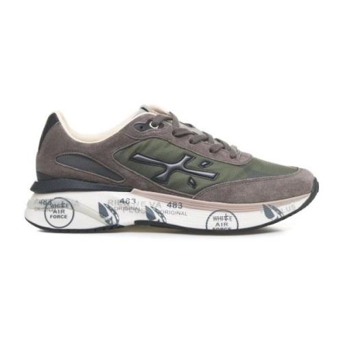 Grijze Sneakers Aw24 Premiata , Gray , Heren