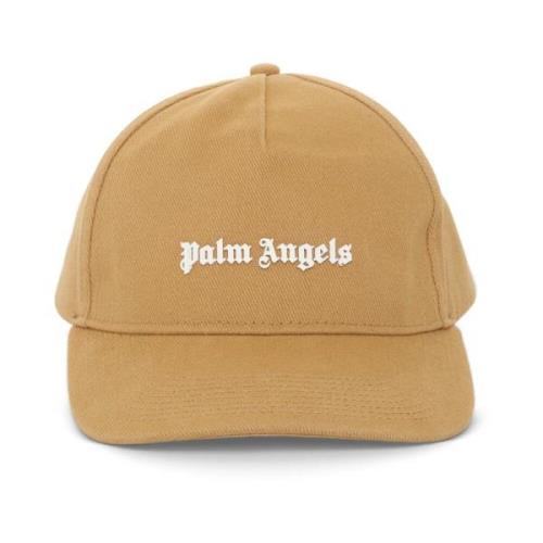 Klassieke Logo Baseballpet Palm Angels , Beige , Heren