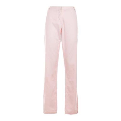 Roze Dames Chino Broek Tommy Hilfiger , Pink , Dames