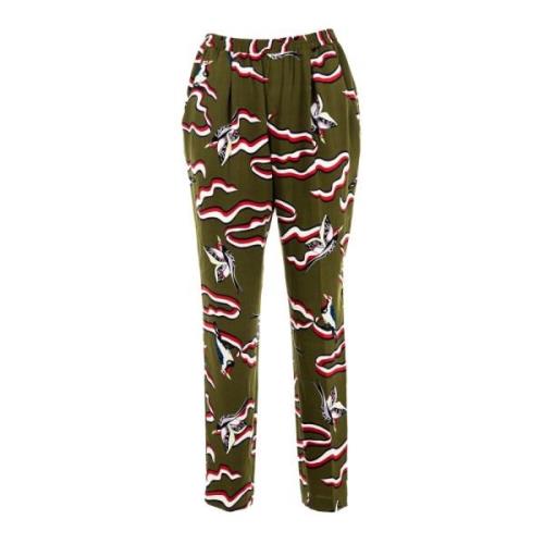 Hoge taille damesbroek, veelzijdig en stijlvol Tommy Hilfiger , Green ...