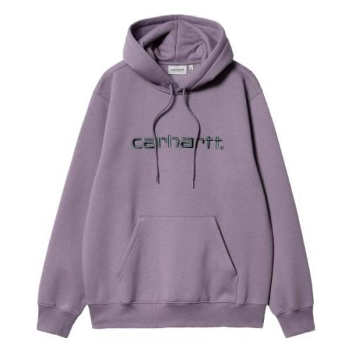 Hoodie Carhartt Wip , Purple , Heren