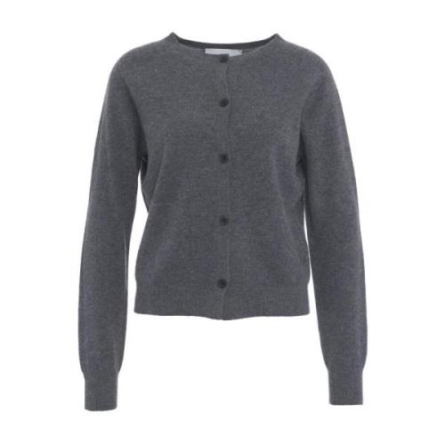 Grijze Gebreide Trui Aw24 Handwas Kaos , Gray , Dames