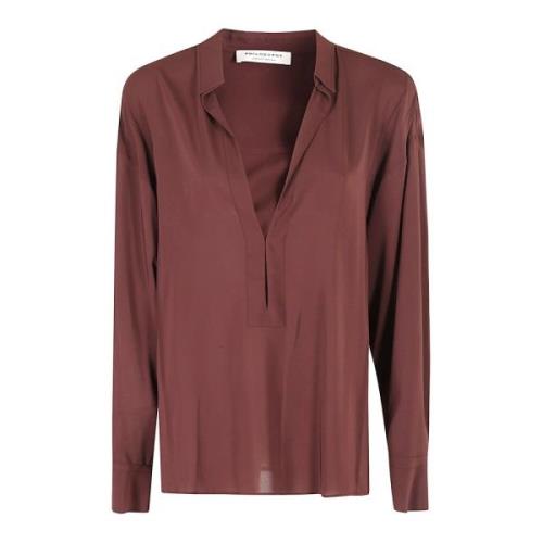 Stijlvolle Blouse voor Vrouwen Philosophy di Lorenzo Serafini , Red , ...