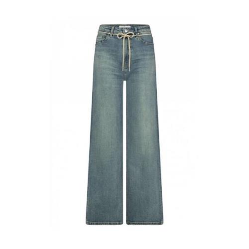 Wide Leg Jeans Jona Circle of Trust , Blue , Dames