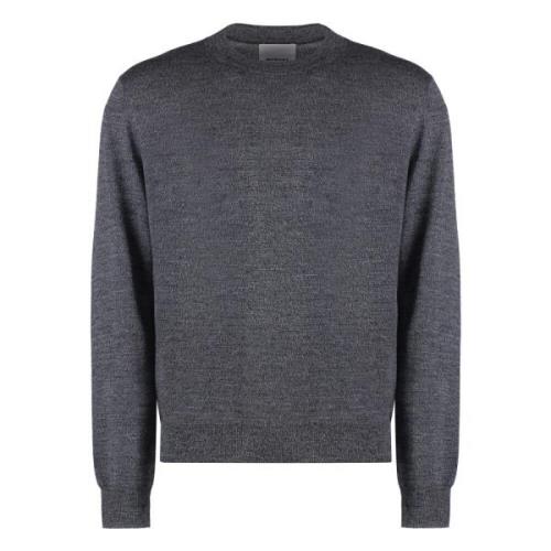 Heather Merino Wol Trui Isabel Marant , Gray , Heren