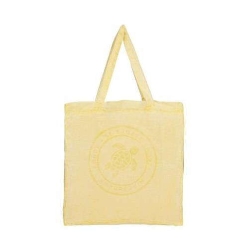 Schildpad Linnen Tas Mineralkleuren Vilebrequin , Yellow , Unisex