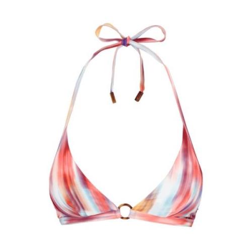 Ikat Flowers Triangel Bikini Top Vilebrequin , Multicolor , Dames